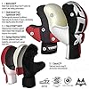 RDX-Guantes-MMA-para-Artes-Marciales-Entrenamiento-Cuero-Grappling-Guantillas-Bueno-para-Sparring-Muay-Thai-Kickboxing-Saco-de-Boxeo-Combate-Training-y-Lucha-Libre