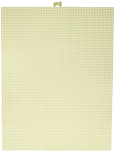 Darice 7 Mesh Yellow Plastic Canvas â€“ Create a Variety of Fun Plastic Canvas Crafts Including Bookmarks, Picture Frames, Pins and More â€“ 1 Sheet, 7 Holes Per Inch, 10.5â€x13.5â€ Per Sheet