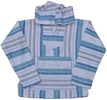 Galaxy Reborn Baja Hoodie Kid's Drug Rug Children's Sweatshirt Youth Size Many Colors (XLarge 12-14, Teal Taupe)