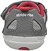 Stride Rite Boys' SM Jamie Sneaker, Grey, 5 Medium US Toddler