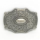Womens Western Cowgirl Southern Girl Flowers Ornate Belt Buckle