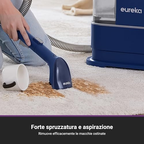 NEY100 Lavatappeti, Lavatappezzeria per Tappeti, Lava Tappezzeria per Macchie Quotidiane e Sporco, Pulisci Divani, Moquette, Materassi e Altro, Serbatoio d'Acqua da 1,5 Litri