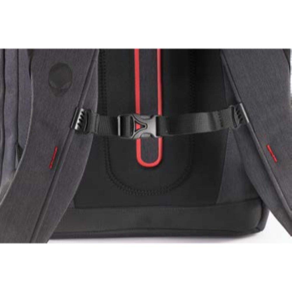 Dell Elite 28L Gaming Laptop Backpack, Gray/Black, 15-17 Inch