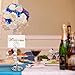 Outgeek Place Holders, 24PCS Table Number Holder Place Card Holders Desk Card Stand Clips Wire Table Picture Photo Holder Tabletop Postcard Menu Memo Name (Silver 24PCS)