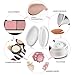Silicone Makeup Sponge Cosmetic Beauty Tools Blender for Gel Foundation Makeup and Puff BB-2 Pack