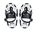ALPS Light Weight Snowshoes for Kids, Boys & Girls & Pair Retractable Anti Shock snowshoes pole (14 INCHES)