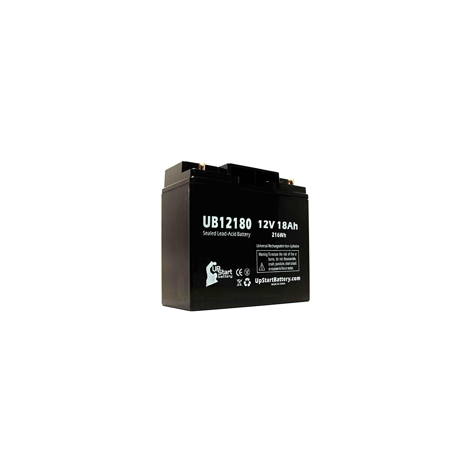 2 Pack Replacement for Pride Gogo Elite Traveler Plus Battery