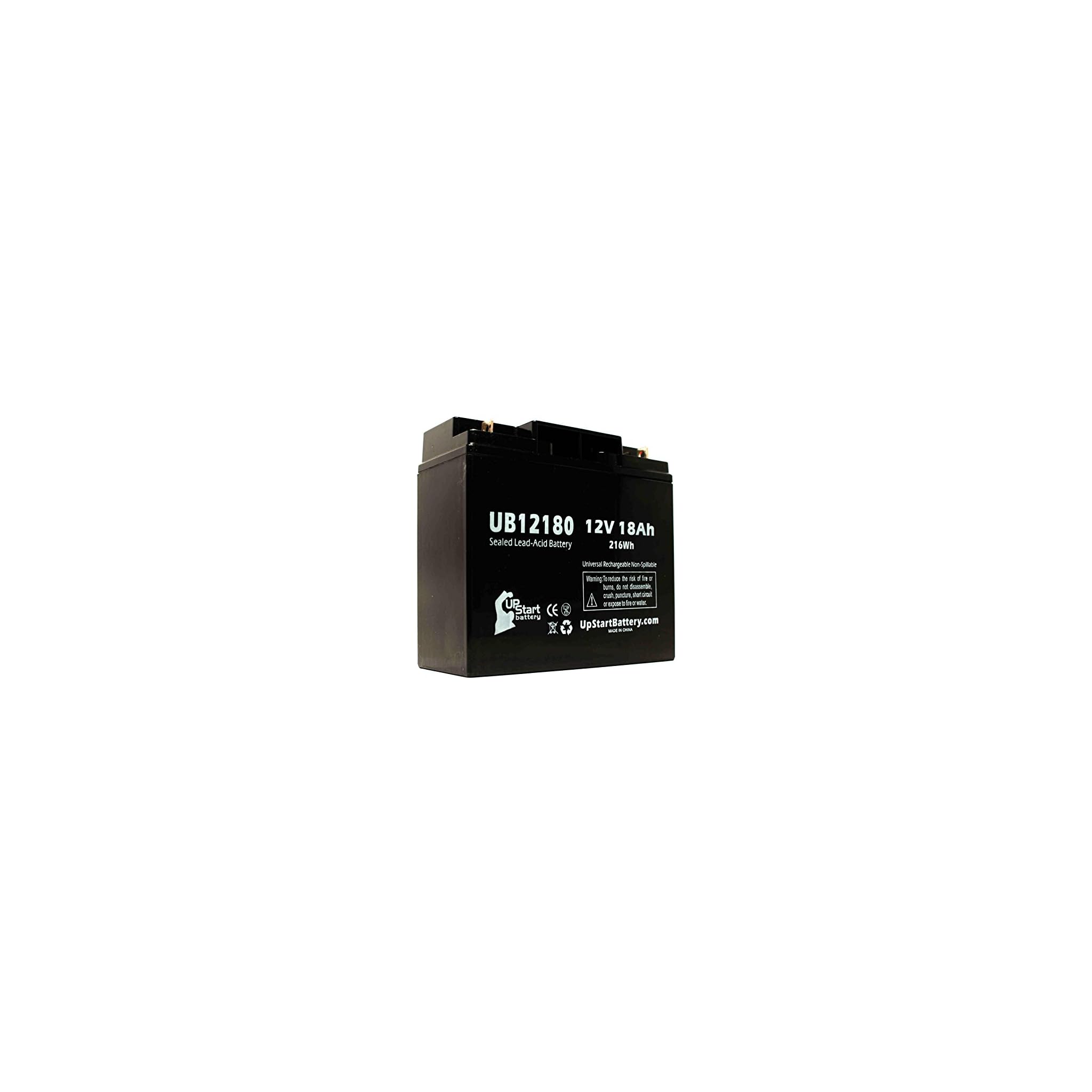 2 Pack Replacement for Pride Gogo Elite Traveler Plus Battery