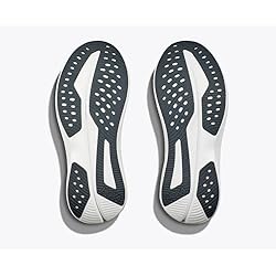 Hoka Women's Mach 6 Sneaker, Eggnog/Vanilla, 6.5 Wide