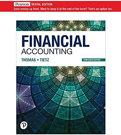 Financial Accounting, 10th Edition: Harrison Jr., Walter T