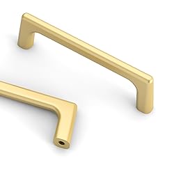 Asidrama 10 Pack 3.75 Inch(96mm) Gold Cabinet Pulls