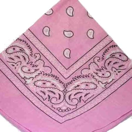 Pañuelo pañuelo de algodón color rosa cuadrado negro blanco PAISLEY: Amazon.es: Hogar