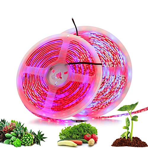 LED Grow Light Strip LED Plant Lights Grow Lights for Indoor Plants Flexible Growing Light Waterproof Grow Lamp for Office Indoor Gardening 15ft,3Red1Blue