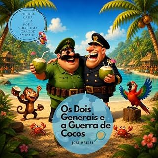 Livro Os Dois Generais e a Guerra de Cocos: Uma história tropical sobre discussões, amizade e como fazer as pazes. Para crianças dos 5 aos 10 anos. (Histórias com valores e humor nº 20) (Humaniza@te)