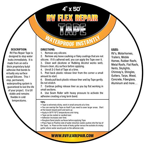 6 Waterproof+Skylight+Flashing+Motorhome+Included