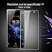 Sony XZ2 Screen Protector, Feitenn 3D Curved Full Screen Film 0.3mm HD Clear Gorilla Glass Screen Protector Film for Sony Xperia XZ2 (Clear)
