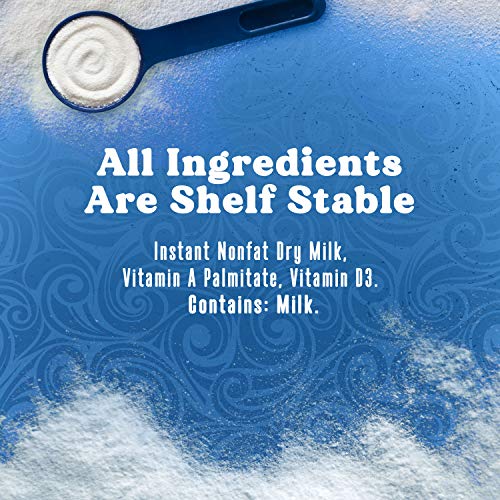 SWISS MISS NONFAT DRY MILK WITH VITAMINS A AND D, 12.98 OZ CANISTER