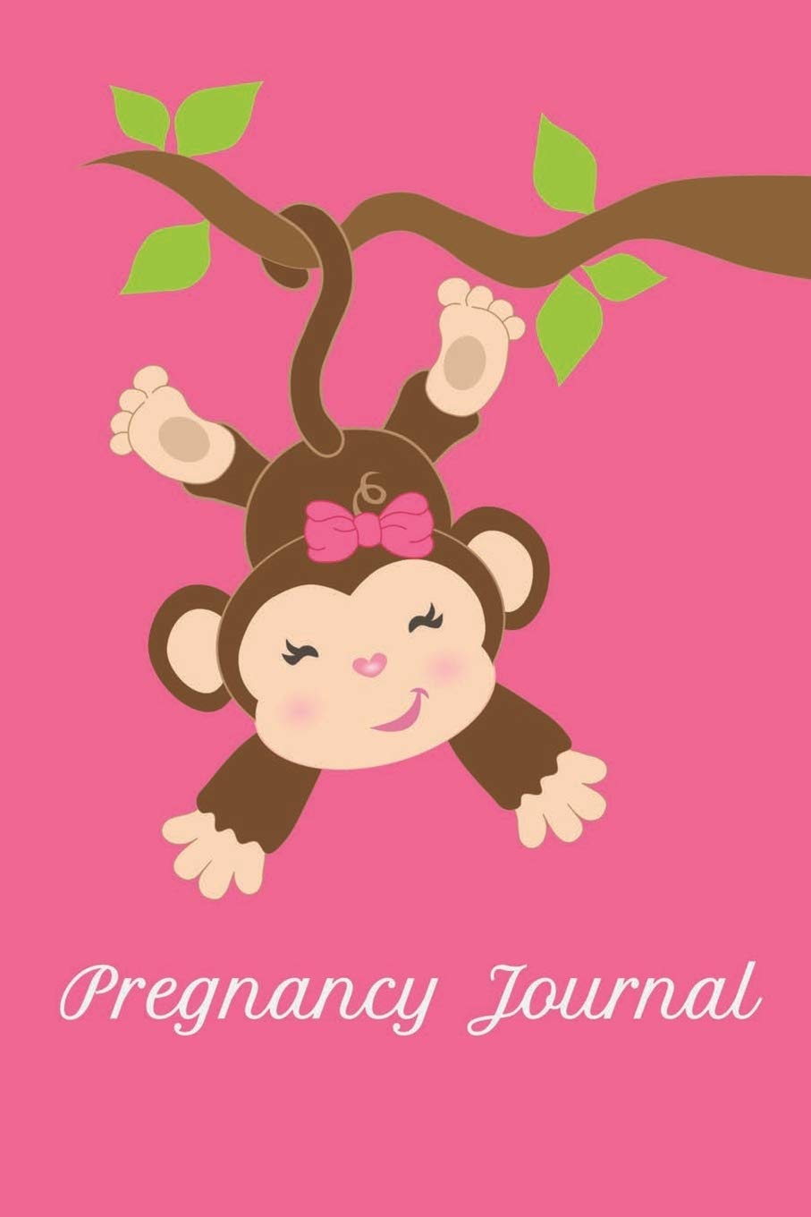 Pregnancy Journal Cute Baby Girl Monkey Journal Amazon Co Uk Publishing Raintree Books
