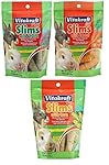 Vitakraft Pet Rabbit Slims Nibble Stick Treat Variety
