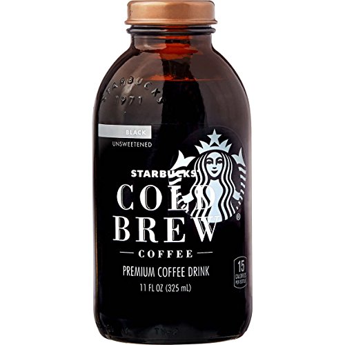 Starbucks Cold Brew Premium Black Coffee Drink, Unsweetened, 11 oz (8-Pack)