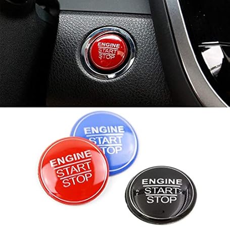 Amazon Toyota トヨタ エンジン スタートボタン ボタンカバー 全3色 スターター プッシュ スタート ストップ エンブレム ステッカー アクセサリー グッズ カスタム パーツ 内装パーツ 車 バイク