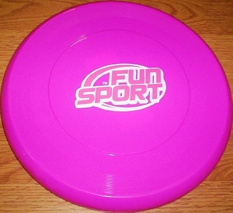 pink frisbee