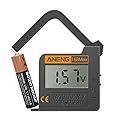Volt Checker Battery Tester,Suitable for AA AAA C D 9V Button Tool Universal, Portable Universal Digital Battery Charge Checker, Small Electrical Equipment Battery Life Level Testers Power Meter