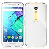 Moto X Pure Edition Case, PLESON [Tou] Motorola Moto X Pure Edition / Moto X Style Case, Crystal Clear/ Lightweight/ Exact Fit/ NO Bulkiness Soft TPU Protective Case for Moto X Pure Edition (2015)
