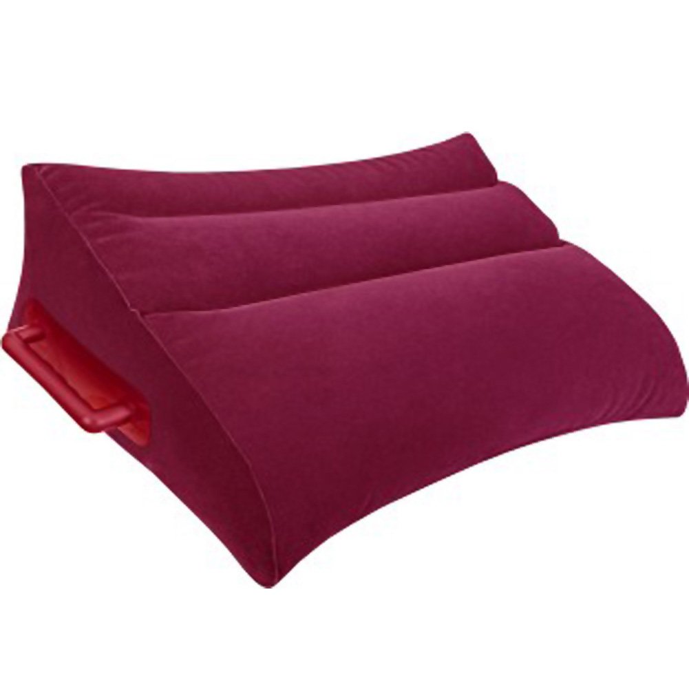 Adam and Eve Red Inflatable Position Master Pillow