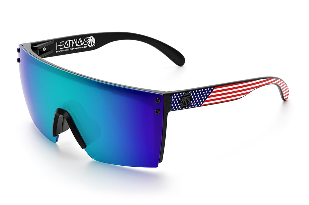 Heat Wave Visual Lazer Face Z87 Sunglasses in USA Stars and