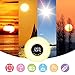 Alarm Clock Lamp,GLIME Wake up Light Remote Control Sunrise Simulation Digital Alarm Clock /FM Radio/ Night Light/Date/Temperature Colorful Illumination DC 5V Tap/Remote Control Kids Night Light