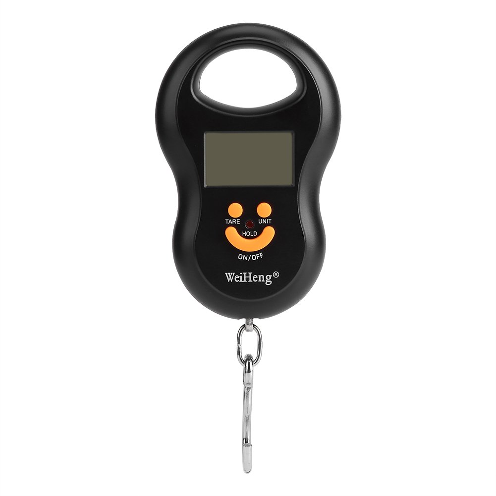 50kg/10g Luggage Weighing Scale Digital Electronic Balance Backlit LCD Display Fishing Scales with Hanging Hook