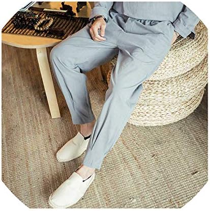 NorthEsther Chinese Style Casual Retro Loose Large Size Carrot Pants Harlan Feet Pants Men's Clothing