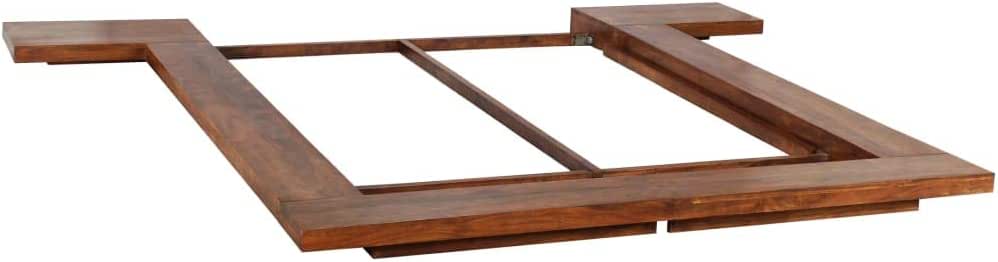 vidaXL Madera Maciza Estructura Futón 1,4x2m Colchón Japonés Armazón