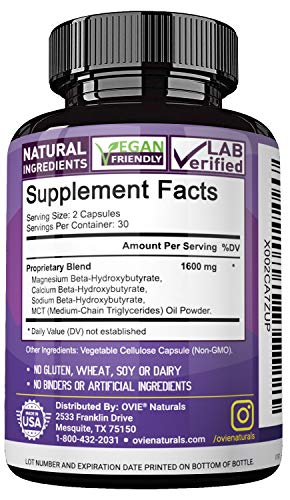 image for OVIE Ultra Fast Pure Keto Boost 1600mg - Advanced Clinically-researche
