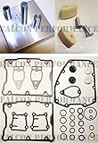 Harley Twin Cam Timing Chain Tensioner 2 Shoes+2 Pins+Tool+Gaskets Kit 1999-2005 (2 Shoes+2 Pins+Tool+Gaskets)