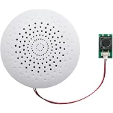 Sound Module Box with Push Button USB Download Music Voice Box for Toys,MP3 Music Sound Box for Crafts, Christmas,New Year Greeting Gifts Cards Box with Speaker.