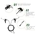 VGEBY 1Pair Bike Brake Handle, Aluminium Alloy Bicycle Cycling Handbrake Lever Grips for Electric Bike Scooterthumb 1