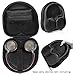 Alltravel Case for New Apple AirPods Max, Customized Shaping Exact Holding of The Holding, mesh Pocket for Charger Cable, Easy to go Carabiner