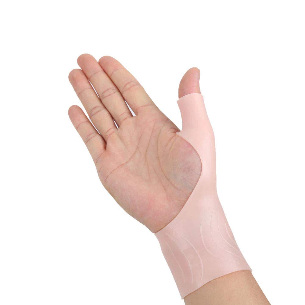 Pedimend Wrist and Thumb Support Brace Sleeves | Silicone Magnetic Gloves | Pain Relief for Carpal Tunnel, Tendonitis & Arthritis | Soft & Comfortable