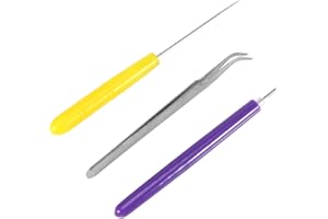 3pcs DIY Paper Quilling Tools Set Quilling Slotted tool Tweezer Awl Paper Carfting Tools for Educational Toys Fun