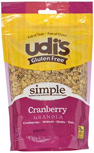 Udis Gluten Free Cranberry Granola, 12 Ounce - 6 per case. - Thumbnail 5