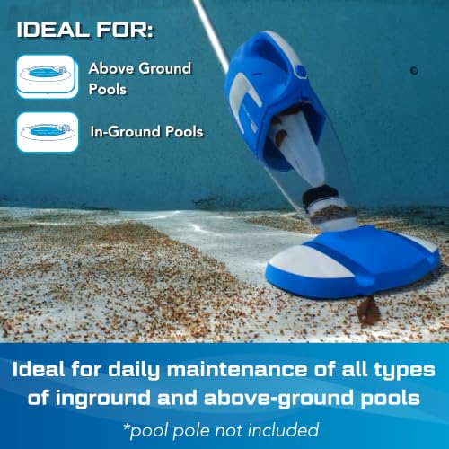 POOL BLASTER 200E Cordless Pool Vacuum for Above Ground Pools photo 10