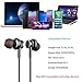 USB Type C Earphones, DOTSOG In-Ear Magnetic Earbuds with Mic, Stereo Bass Noise Cancelling Headphones, Sports Headsets Compatible with Google Pixel 3/2/XL, Huawei, Essential Phone, Other Typc C Devic