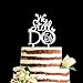 Acrylic Glitter We Still Do Hearts 25th Cake Topper, Vow Renewal or Wedding Anniversary Cake Topper (Silver, 25)
