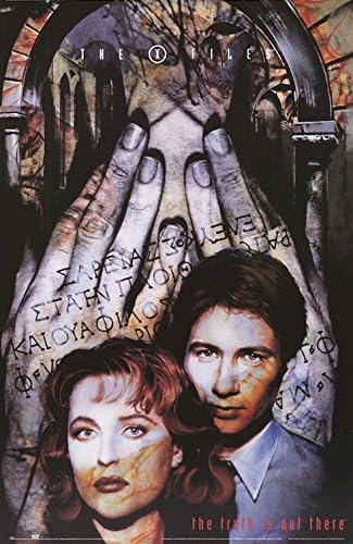 Amazon Com The X Files Movie Tv Show Poster Fox Mulder Dana