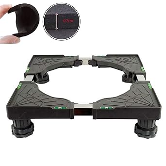 Lavadora Pedestal Dorm Soporte para nevera con 4 pies fuertes base ...