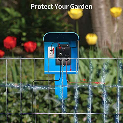 Electric Fence Energizer, Ortis 2Mile/ 8 Acres Electric Fence