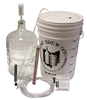 Winemakers Depot WEK05G Wine Making Equipment Kit, Glass 3 ...
