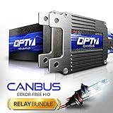 OPT7 Boltzen AC 35w CanBUS 9005 HID Kit - Relay Bundle - All Bulb Sizes and Colors - 2 Yr Warranty [5000K Bright White Xenon Light]